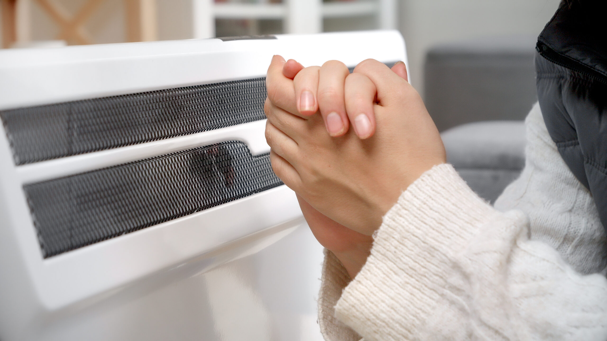 heating hands